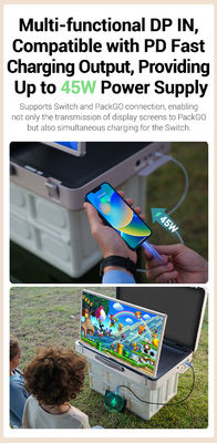 ELC PackGO портативный 27 дюймовый портфель дизайн сенсорный экран Android система умный телевизор экран для кемпинга