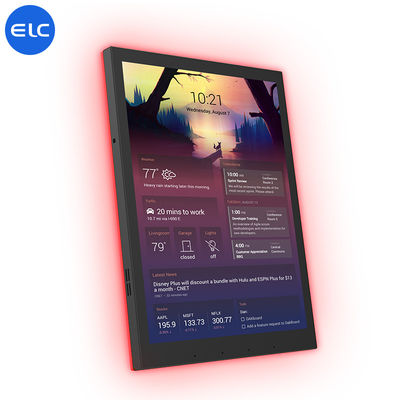 Стенный монтаж 9,7 дюйма WiFi6E Free POE Smart Home Tablet с RK3566 Quad Core