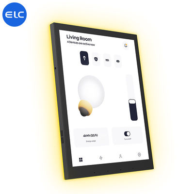 RJ45 с POE Smart Home Tablet 10-точечная емкостная сенсорная панель с материей Zigbee