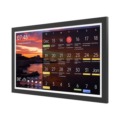 32 'OEM планшет 4 ГБ оперативной памяти WiFi 6 Ультра-узкий кадр RK3588S2 Octa Core Timing Tablet Для умного домашнего цифрового календаря