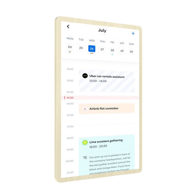 Goodnotes совместимая с Android 14 Бесплатное программное обеспечение Настенный цифровой календарь дневник для планирования семьи