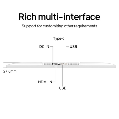 24 дюймовый 32 дюймовый инцелл экран дисплей LCD сенсорный экран Android 13 реклама цифровой вывески Сеть ресторанов и магазинов напитков