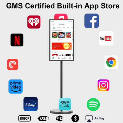 24 дюймовый 32 дюймовый инцелл экран дисплей LCD сенсорный экран Android 13 реклама цифровой вывески Сеть ресторанов и магазинов напитков