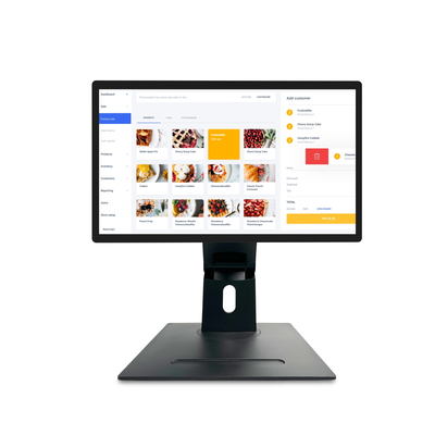 21.5" Android11 Цифровой сенсорный экран для рекламы с RK3568 2+16 ГБ USB RJ45 WiFi Kds Pos Кухонный дисплей Kds Screen с подставкой