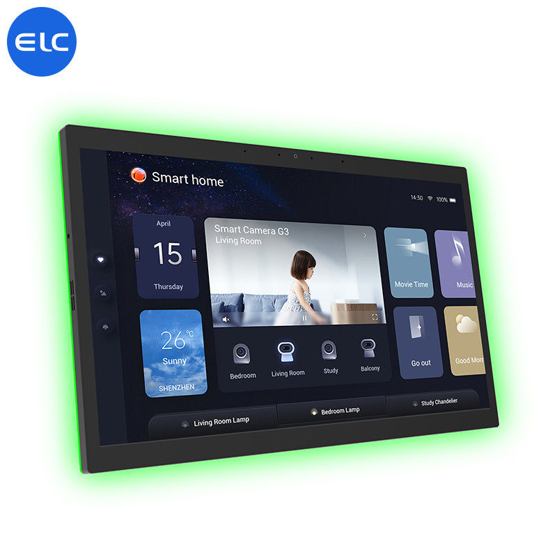 15.6 дюймовый панель управления с сенсорным экраном для умного дома Full HD Screen с RK3566 Bluetooth 5.3