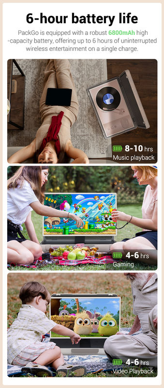 ELC PackGO портативный 27 дюймовый портфель дизайн сенсорный экран Android система умный телевизор экран для кемпинга