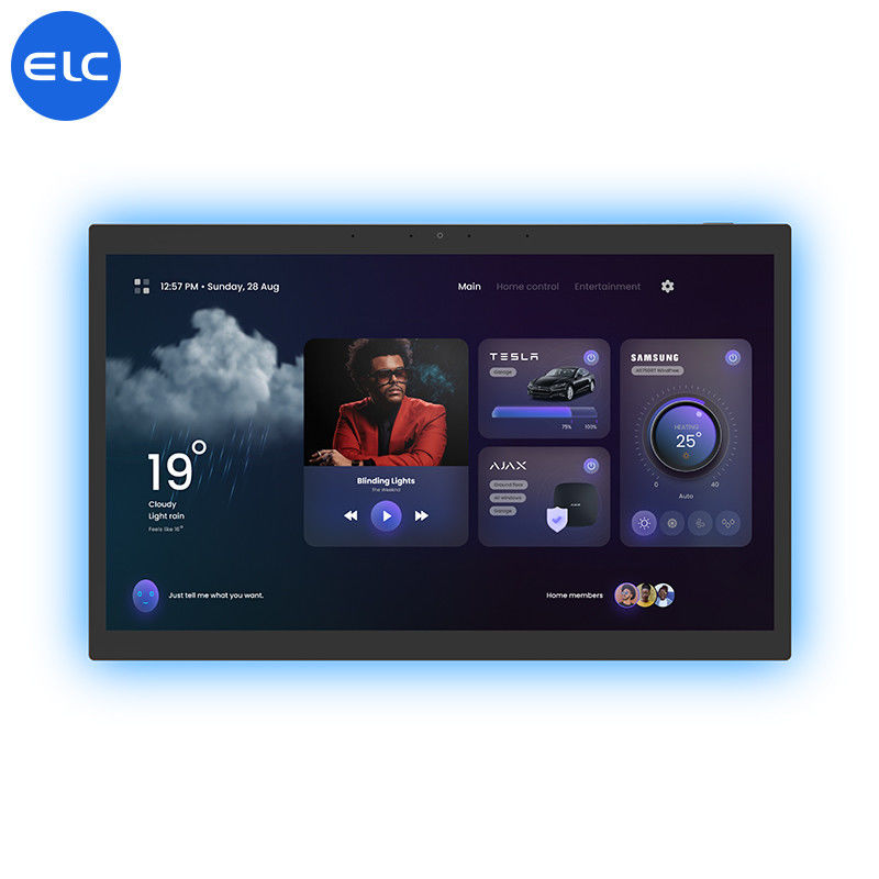 15.6' 4GB+32GB POE WiFi6E Matter Smart Home Tablets с RK3566 Quad Core