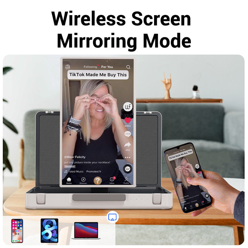 Сумочка Умный телевизор ELC PackGo 27 дюймовый портативный Wifi HD Качественный телевизор планшет