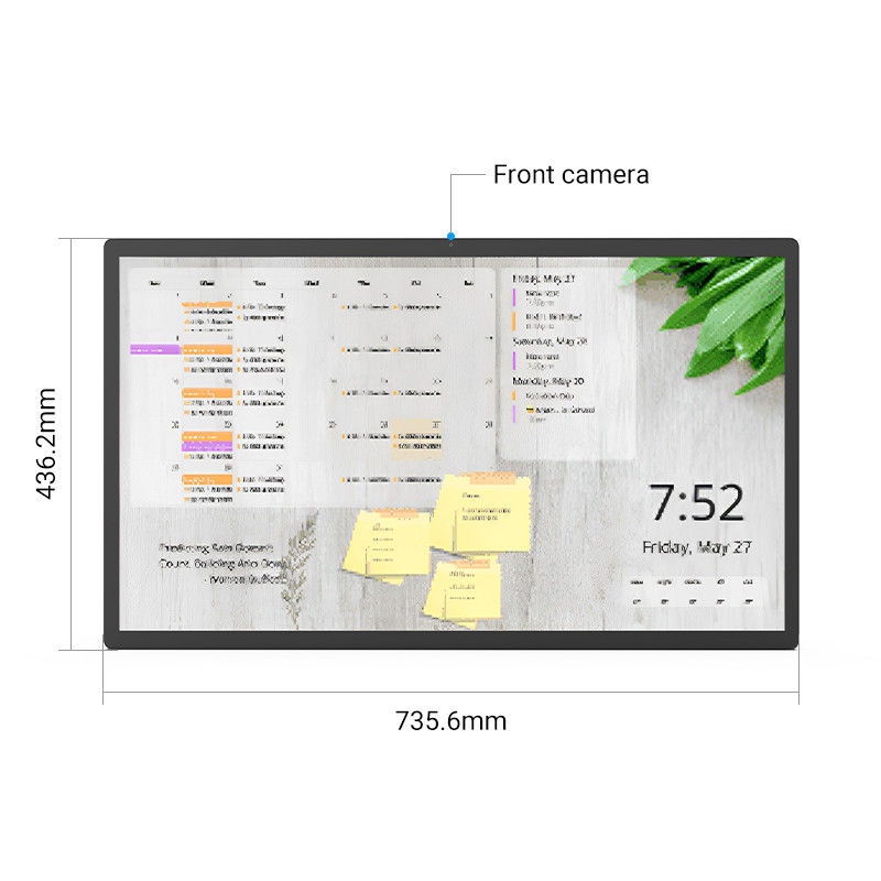 32' Android Tablet WiFi 6 Ультра узкий кадр для умного домашнего цифрового календаря