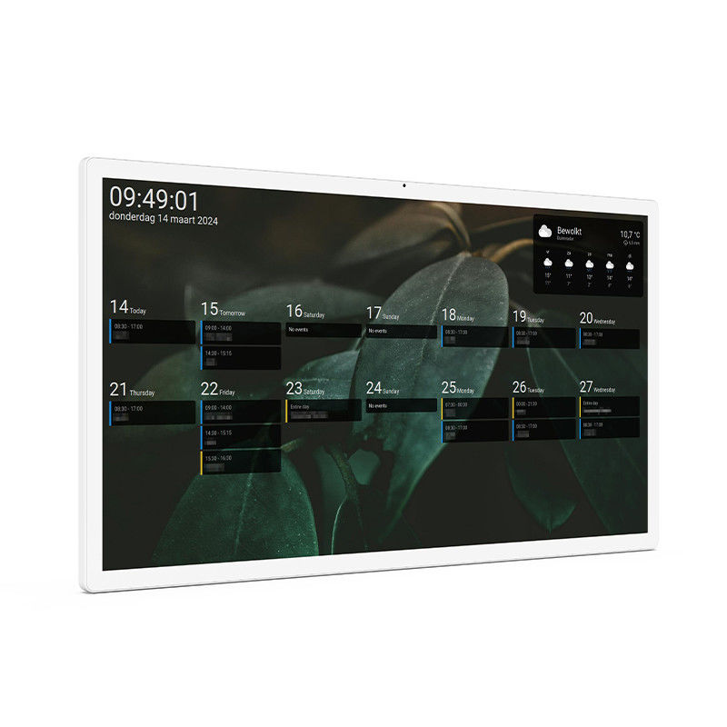 32 'OEM планшет 4 ГБ оперативной памяти WiFi 6 Ультра-узкий кадр RK3588S2 Octa Core Timing Tablet Для умного домашнего цифрового календаря
