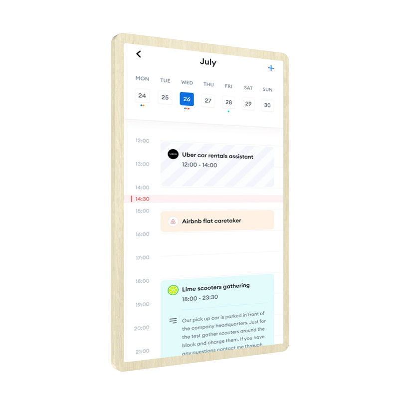 Goodnotes совместимая с Android 14 Бесплатное программное обеспечение Настенный цифровой календарь дневник для планирования семьи