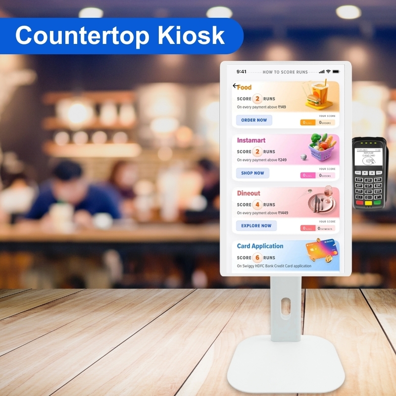 Компьютер POS-терминала для кухонных дисплеев. Водонепроницаемый и маслостойкий дисплей для KDS-ресторанов