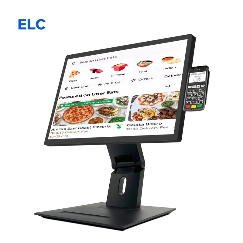 21.5" Android11 Цифровой сенсорный экран для рекламы с RK3568 2+16 ГБ USB RJ45 WiFi Kds Pos Кухонный дисплей Kds Screen с подставкой