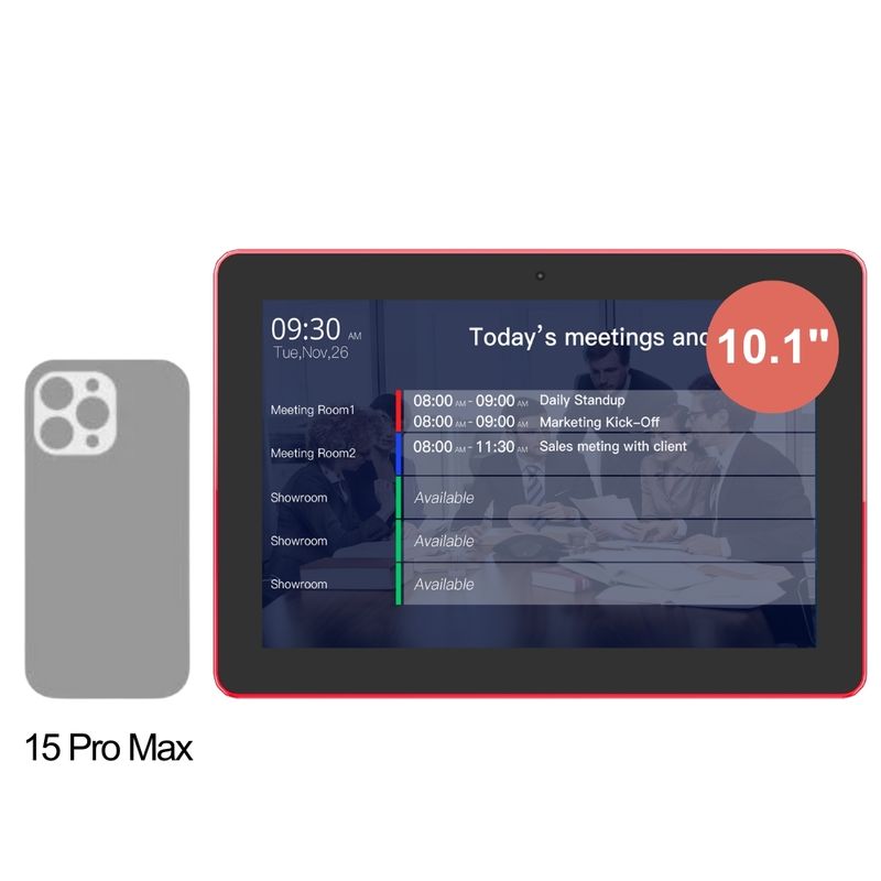 Android 11 сенсорный экран цифровой вывески Дисплейный планшет с NFC светодиодным световым панелем