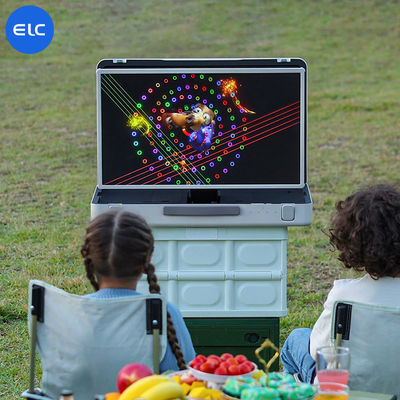 Сенсорный экран ELC PackGo Голосовое управление Удаленное управление Умный телевизор Портативный HD телевизор Таблет